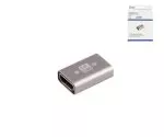 Conector DINIC HDMI-A, 8K, soclu metalic HDMI-A la soclu, 8K 60Hz / 4K 120Hz, DINIC Box